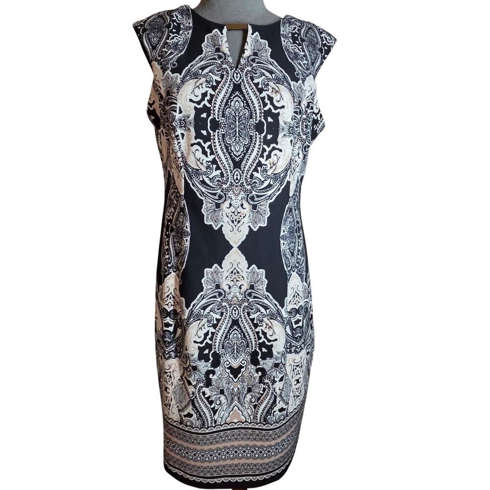 Bodycon Knee Length Dress Size 10